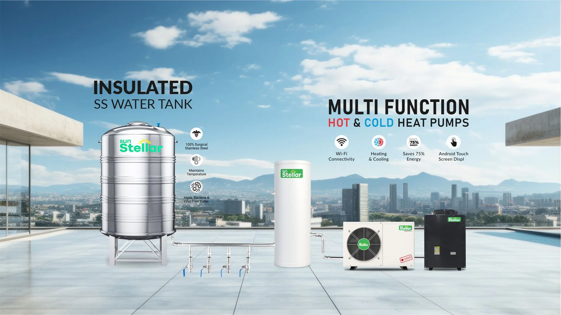 Sun Stellar Hot & Cold Heat Pump