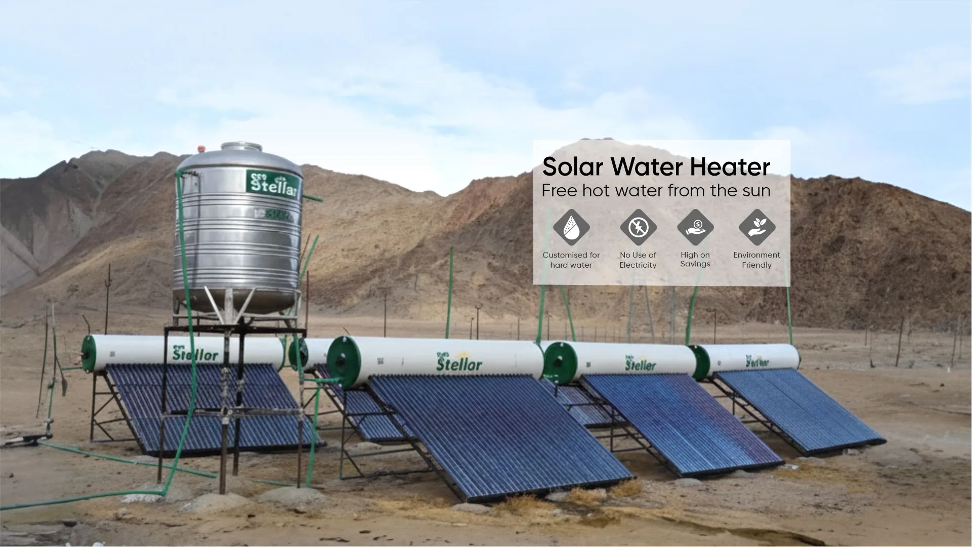 Sun Stellar Solar Water Heater