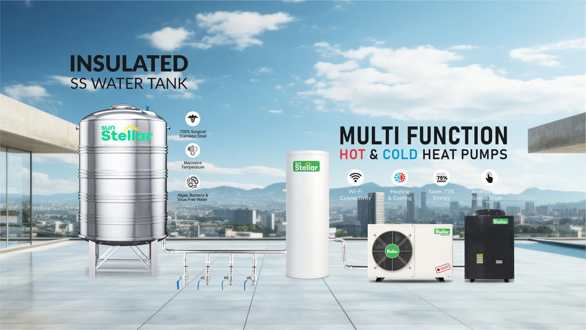 Sun Stellar Hot & Cold Heat Pump