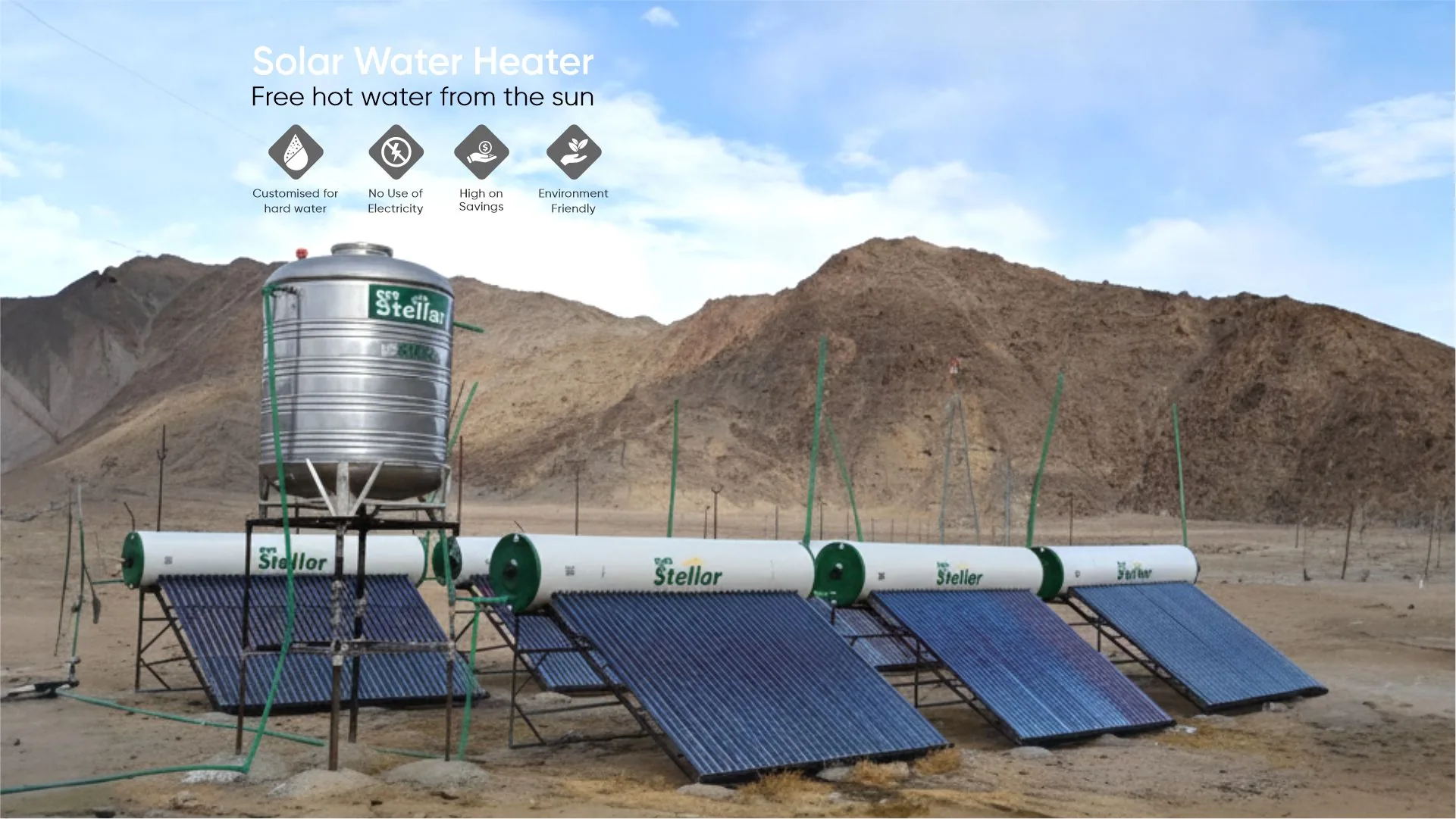Sun Stellar Solar Water Heater