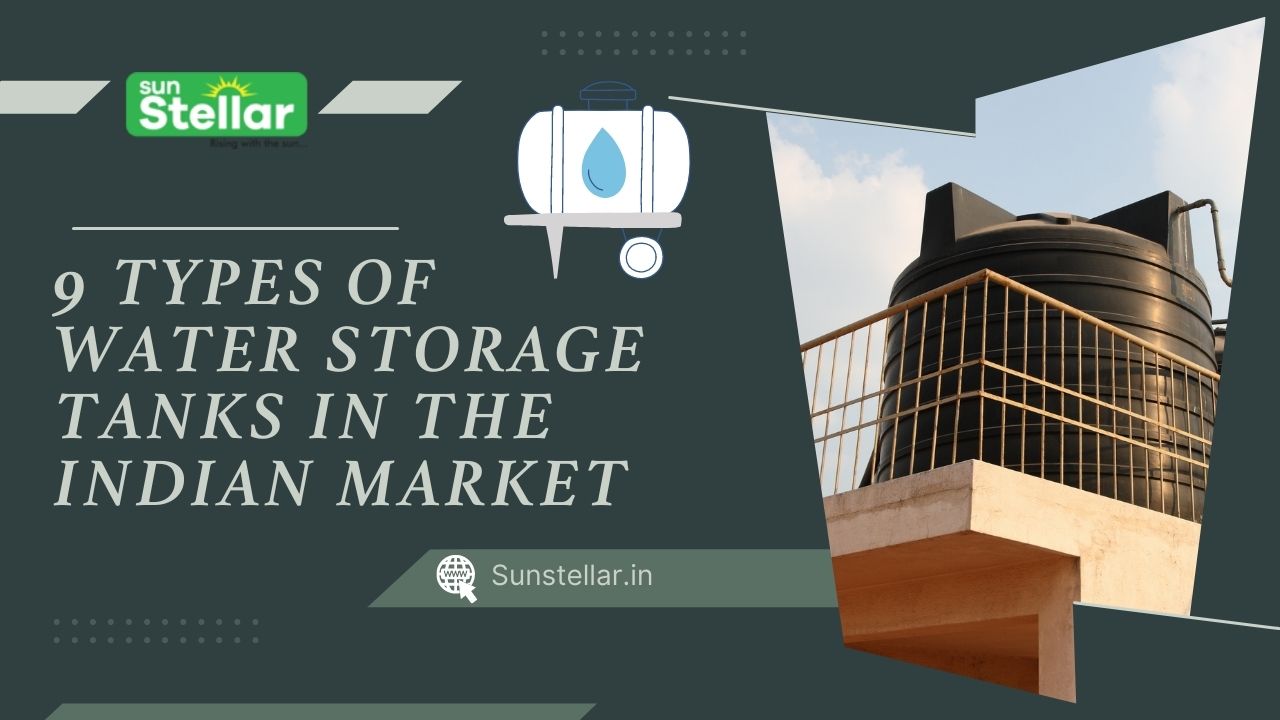 Types Of Water Storage Tanks