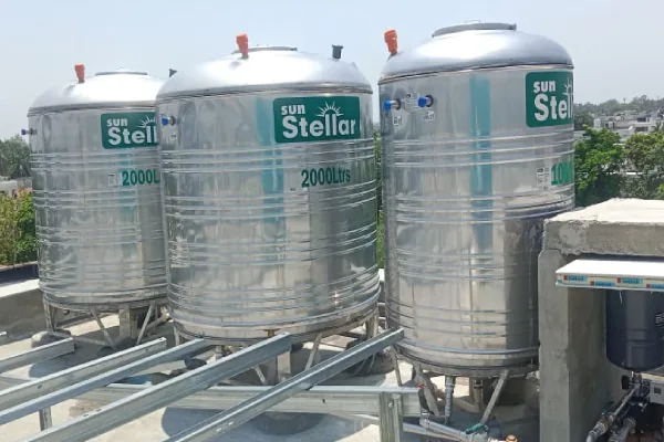 Steel water tank